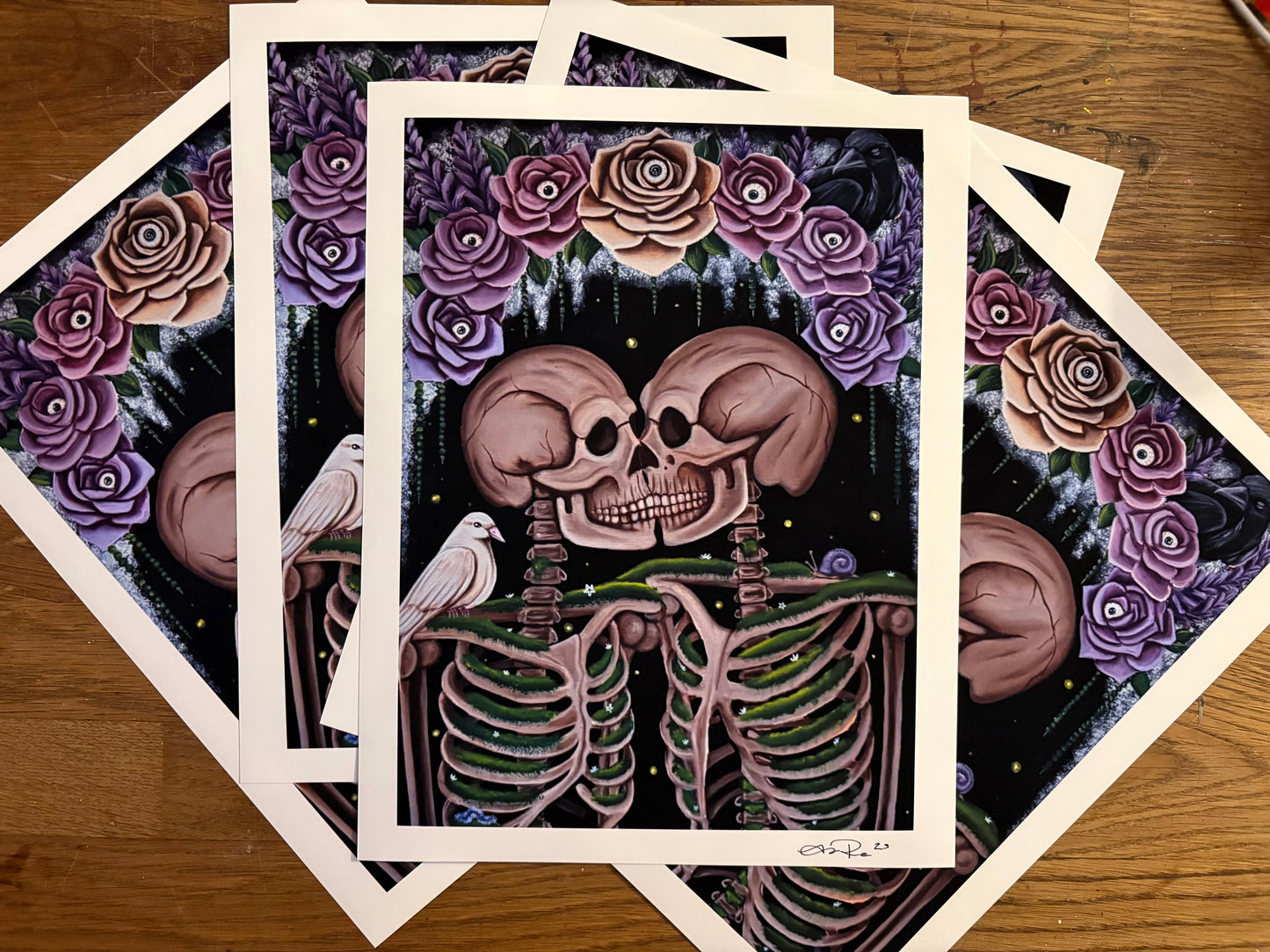 "The Life and Death Of" Print